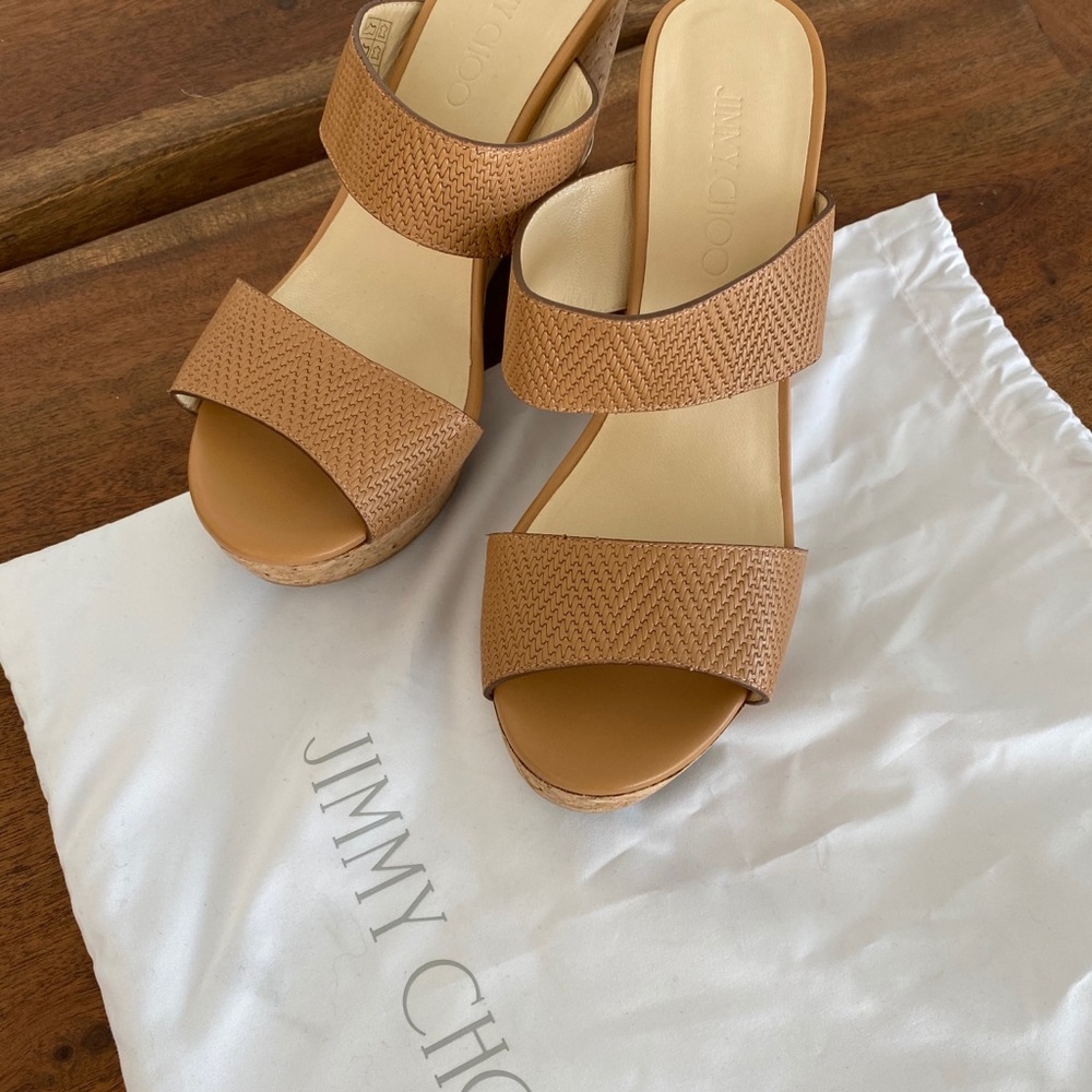Jimmy Choo wedge sandal - size 39